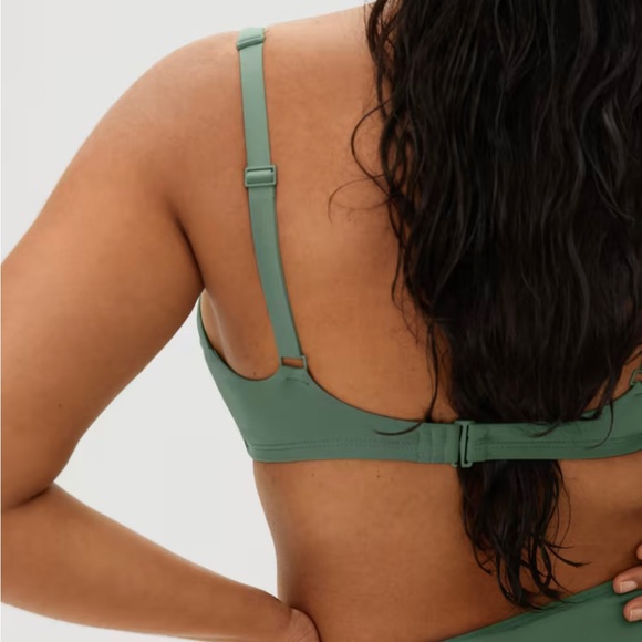 Everlane square neck bikini top herb - Picture 5 of 7
